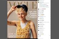 Atriz britânica Emma Corrin é a primeira não-binária a ser capa da Vogue nos EUA